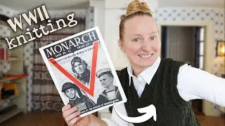 Knitting For Victory: a FREE WWII Pattern, a Cozy Cabin, & A Touch of History