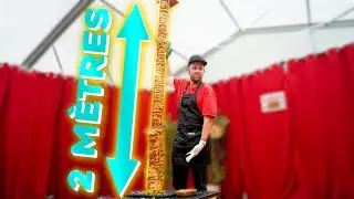 One day to make a 2-meter-high burger