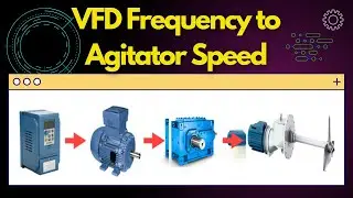 VFD Output Frequency to Agitator Speed Analysis