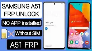 A515F A51 | U4 M4 | FRP Bypass | Latest Security App Not Install Without Smart Switch With FREE TOOL