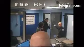 Video: Surveillance video from holding cell at Worcester police station
