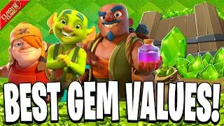 5 Best Values for Spending Gems in Clash of Clans!