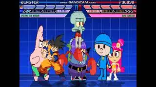 MUGEN: Team Blaster vs Team Pocoyo