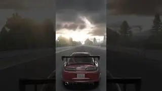 big turbo MK4 Supra down Nurburgring / Nordschleife REAL? #shorts #assettocorsa #mk4supra