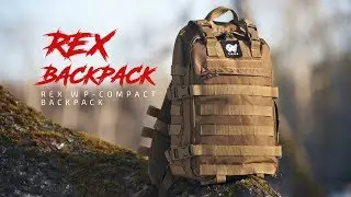 REX WP-Compact tactical backpack / Тактический рюкзак REX WP-Compact / GIENA TACTICS