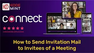 Connect - How to Send Invitation Mail to Invitees of a Meeting