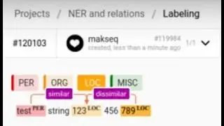 Label Studio: NER, entity linking and relation extraction