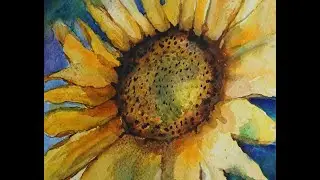 Sunflower #paintwithme