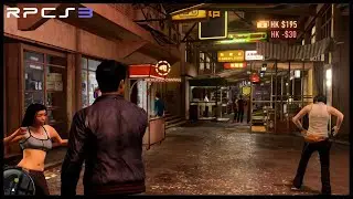 RPCS3 Gameplay Sample: Sleeping Dogs (4K60FPS)
