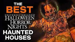 The BEST Halloween Horror Nights Haunted Houses