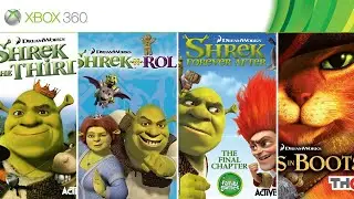 Shrek Games for Xbox 360
