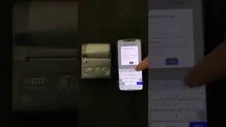 Fiber App iOS Bluetooth printing