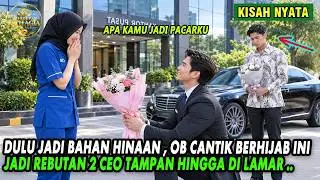 OB CANTIK HIJAB JADI REBUTAN DUA CEO TAMPAN DI KANTORNYA , ALASANYA BIKIN SYOK