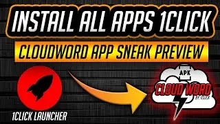 1CLICK CLOUDWORD APP OFFICIAL SNEAK PREVIEW