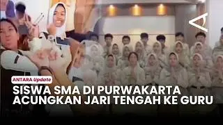Viral! A student at SMAN 1 Purwakarta raises his middle finger, Dedi Mulyadi: 