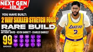 BEST 2-WAY SKILLED STRETCH FOUR BUILD ON NBA 2K22 NEXT GEN! RARE BUILD SERIES VOL. 3