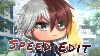 *•Speed Edit•*||Shoto Todoroki||Gacha Life