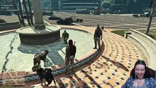 ЗА ВДВ! И в фонтан \ GTA5 RP \ Sofi \ Amazing After Dark 18+