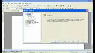 Change Default File Formats in OpenOffice