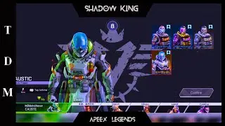 TDM Gameplay with Caustic. Got 15 kills and had been the champion. Shadow King - Apex Legends.