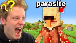 Fooling my Friend with Parasite Mod on Minecraft...