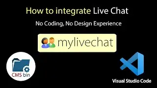 How to Integrate “My Live Chat” with CMS bin