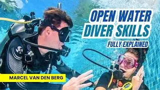 PADI Open Water Diver Course Video | ALL Skills in Order – Complete Scuba Diving Tutorial