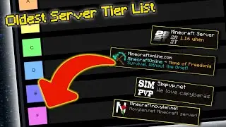 The Oldest Minecraft Servers Tier List