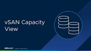 vSAN Capacity View