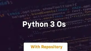 python 3 os