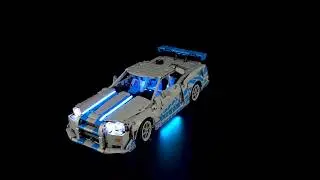 Briksmax Light Kit For LEGO  2 Fast 2 Furious Nissan Skyline GT-R (R34) Car 