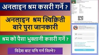 अनलाइन श्रम कसरी गर्ने?  अनलाइन श्रम बारे पुरा जानकारी? #NTV53