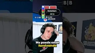 Me pone MÁXIMA PRESIÓN en el SCOOP de $10K 🥵😖 #poker #pokeronline #pokershorts
