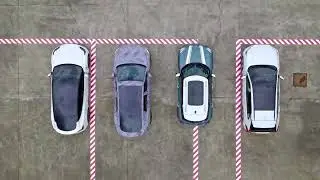 Onvo L60 showing smaller turning radius Then Model Y, Mini, Rav4
