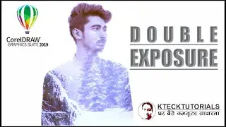How to make Double exposure Design in Coreldraw