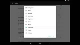 Lineage OS 14 ringtone,notification and alarm sounds