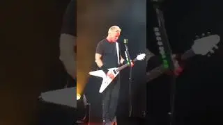 JAMES HETFIELD REACTION WHEN HE IMPROVISES LIVE (2023) 