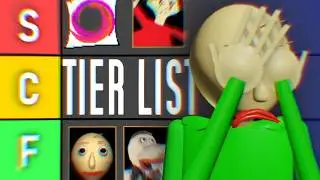 The ULTIMATE Baldi's Basics Tier List