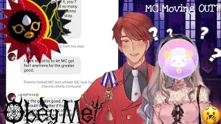 MC moving OUT?! ///Obey me texting story///