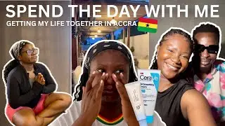 Spend A Day With Me In Accra | Home Workouts + Skincare + Chit Chat + Highlife Karaoke! 💃🏾🇬🇭