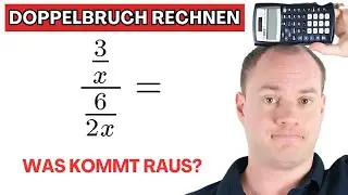 So geht es: Doppelbruch berechnen