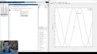 Introduction to Matlab in Arabic | 11 Plots - Adding text and extracting data
