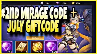 JULY GIFTCODE + 