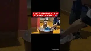 ICE BATHS ARE WHAT IT TAKES TO BE GREAT IN BOXING 🥊🥶