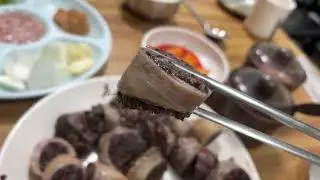 경북 영주 영월식당 막창순대 모듬국밥