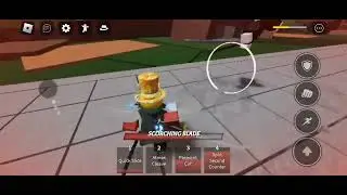 Fighting with a fan :) #roblox #thestrongestbattlegrounds