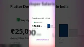 Flutter Developer Salary in Tamil | Flutter Developer சம்பளம் இவ்ளோவா 😱 Jaiprasanth K 