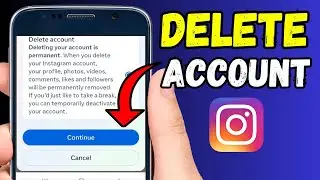 ✅ How to Delete my INSTAGRAM Account in 2024 | FULL GUIDE
