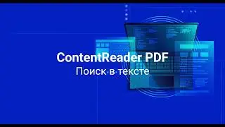 Поиск в PDF в редакторе ContentReaderPDF