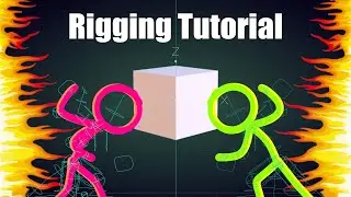 Animator vs. Animation Stick Man Rigging Tutorial with Blender Grease Pencil